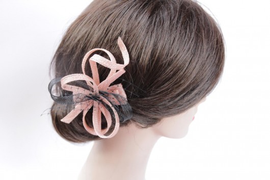 fascynatory Fascynator pudrowy róż