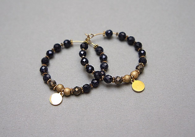 kolczyki - inne Alloys Collection Wianki (Szafiry)  - kolczyki