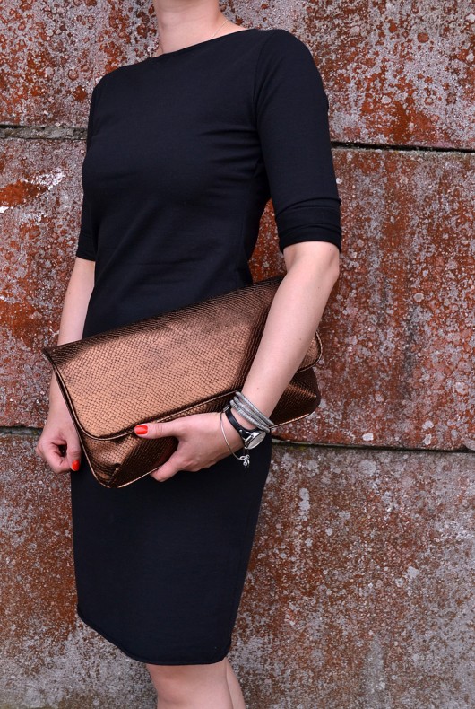 CopperSnake felt label