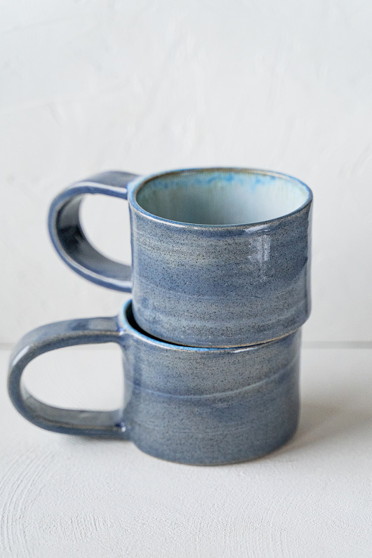 kubki Kubek z uchem JEANS