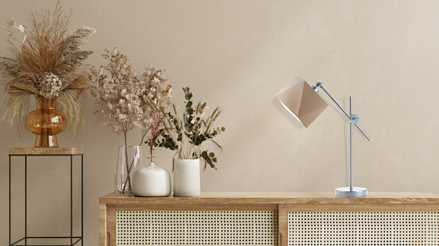 lampy stołowe Lampka nocna do czytania z regulacją kąta padania światła BELO