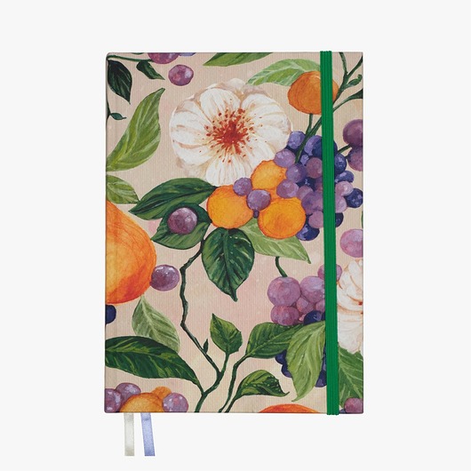 notatniki i albumy Blooming Orchard - notatnik B5, bullet journal, planer w kropki, twarda oprawa