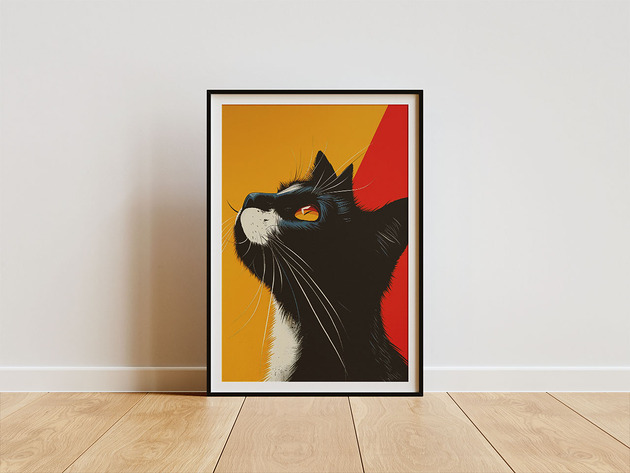 plakaty Plakat - Cat