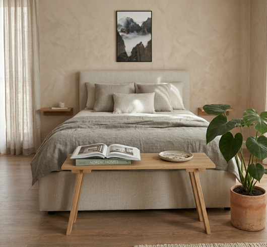 stoliki kawowe Minimalistyczna Ławka Oak Mono