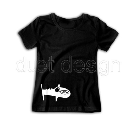 T-shirt Damski 93ST TREZOR duet design Duet design