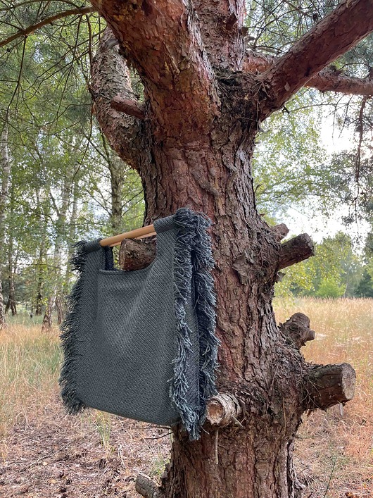 torebki do ręki Jesienna torebka The Fringe Bag - zgaszona zieleń