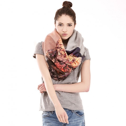 Tuba Komin Szal Kapuza Kamizelka Purple Pink CADOaccessories