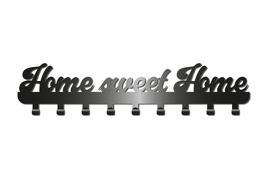 wieszaki Nowoczesny Wieszak Z Kolekcji Simple Napis Home Sweet Home