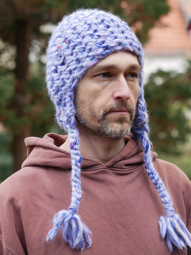 czapki i kapelusze męskie JEDWAB MERINO czapka unisex