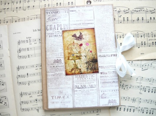 Notes Notatnik Dziennik Pamiętnik - styl Vintage Not Only Paper