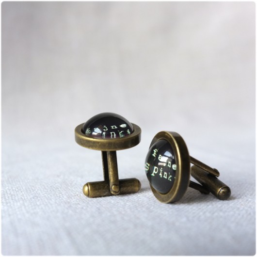 fajne spinki black kameLeonia