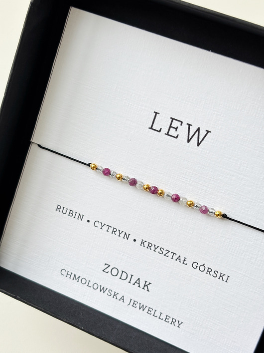 bransoletki na sznurku Zodiak bransoletka LEW