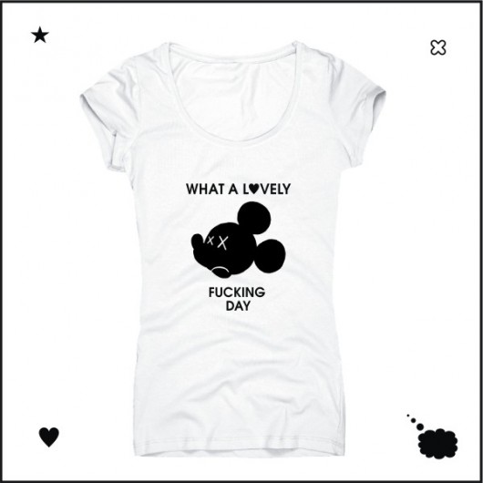 Mouse!-T-shirt Oh La La