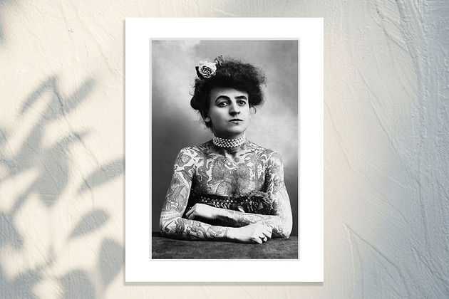 fotografia Fotografia z passe-partout; Maud Wagner