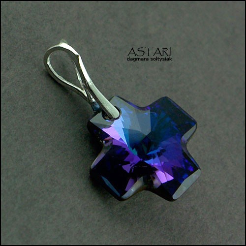 kryształ SWAROVSKI CROSS - HELIOTROPE - ZAMÓWIENIE Astari