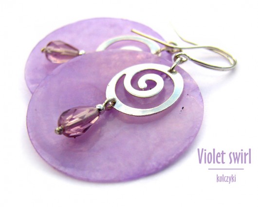 POWIEW LATA - Violet swirl Marisella