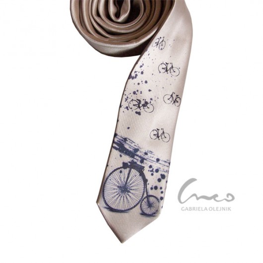 Krawat Bicykl Gabriela Krawczyk