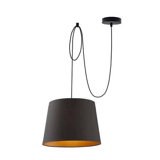 lampy wiszące Regulowana lampa wisząca z abażurem w stylu glamour TIMARY