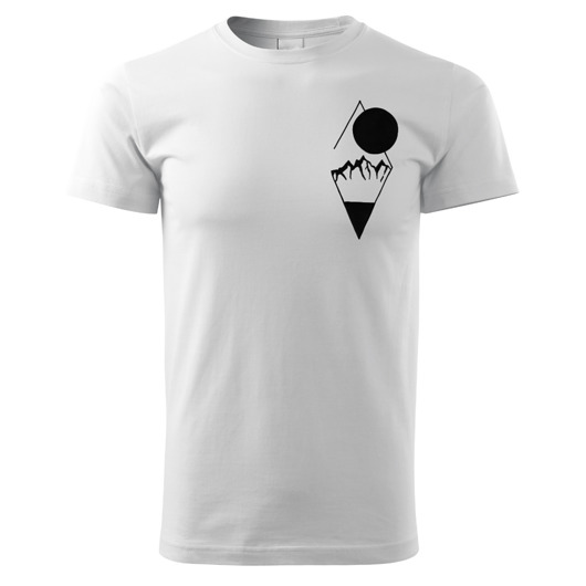 t-shirty męskie Tatra Art - wschód nad Tatrami