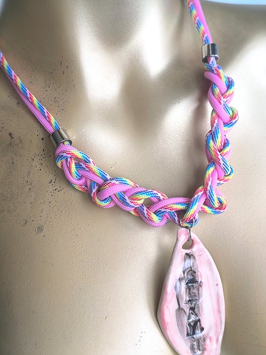 wisiory Naszyjnik SLAY z paracordu