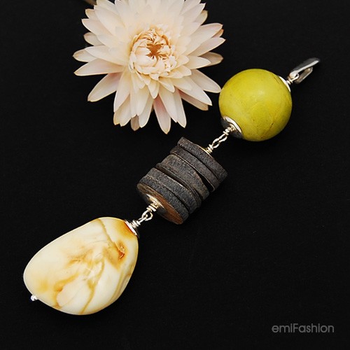 Bursztyn, Muszla i Turkus MAREMI Jewelry