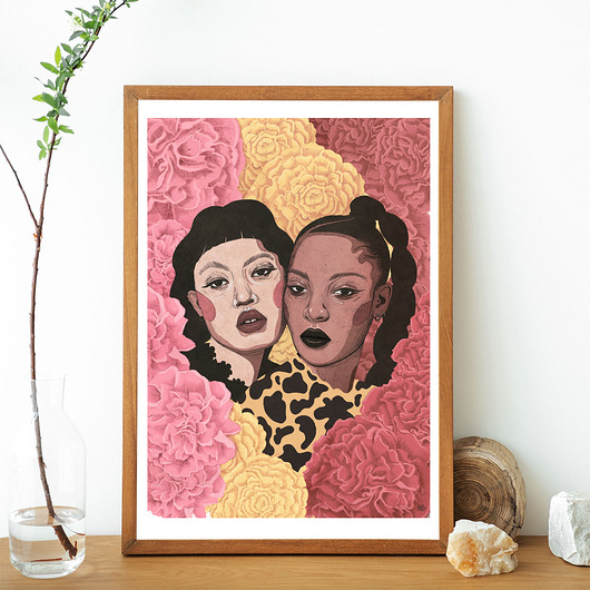 plakaty Love, plakat, ilustracja