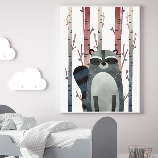 Plakat dziecięcy Szop w Lesie KZ06 TamTamTu