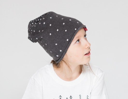 DOTS! Czapeczka Beanie w Kropki familove