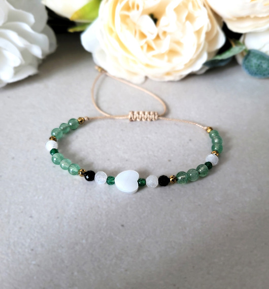 bransoletki z kamieni naturalnych RAK- Zodiakalna bransoletka