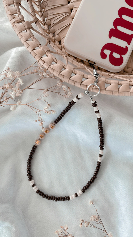 breloki Charms do telefonu  MAMA creamy chocolate