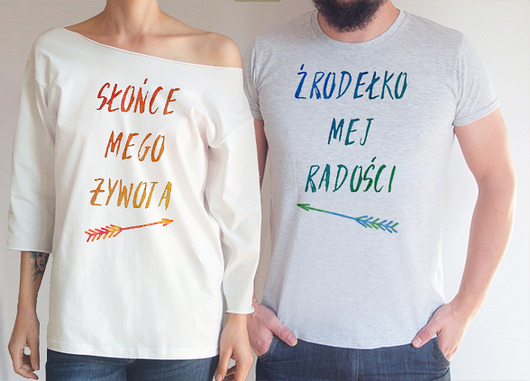 Słońce Źródełko koszulki dla pary ONE MUG A DAY
