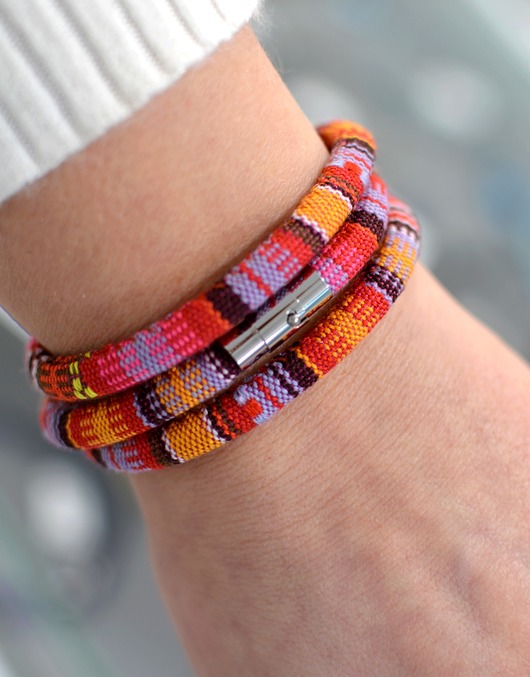 bransoletka boho MAGNETOOS PEROO stal Beezoo
