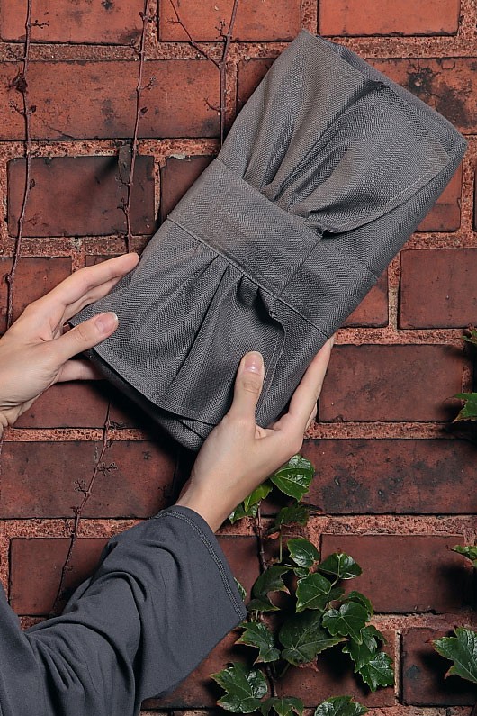 Kopertówka kokarda szara MyBag
