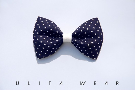 Muszka NAVY BLUE DOTS ULITA WEAR