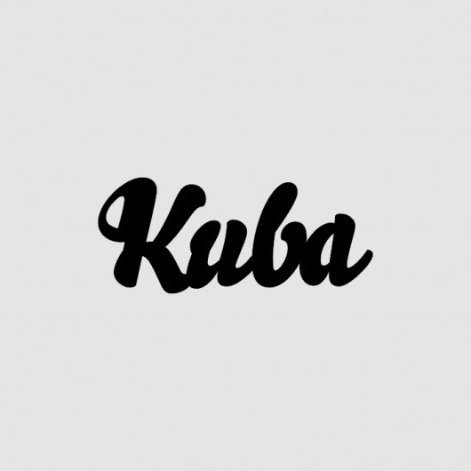 Napis Drewniany 3D KUBA LOVINA PRINTS