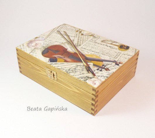 Pudełko, herbatnica - Muzycznie Beata Gapińska