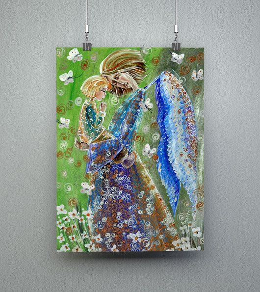 plakaty Dziecięca moglitwa. Plakat