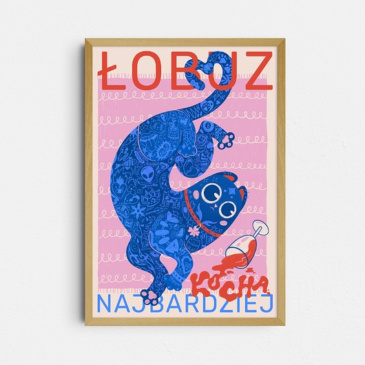 plakaty Plakat "Kot Łobuz"