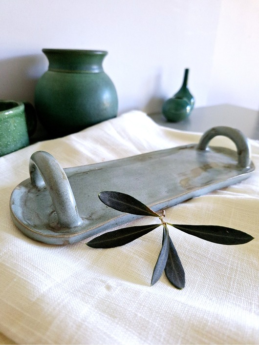 pojemniki na biżuterię Ceramiczna podstawka z uchwytami