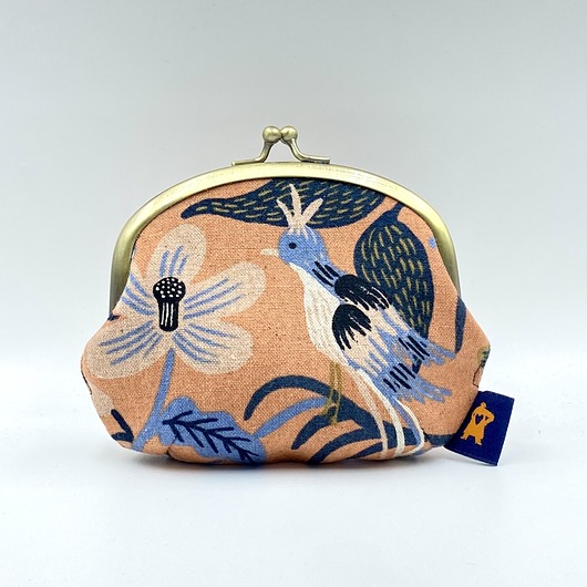 portfele damskie Peacock Navy Double