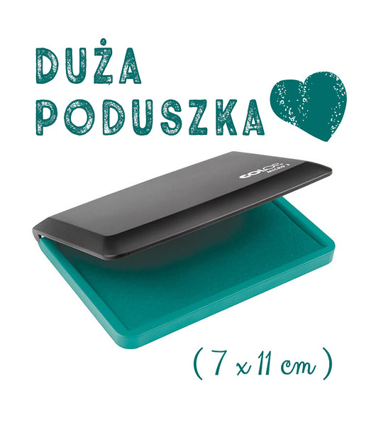 stemple Duża poduszka do stempli ZIELONA