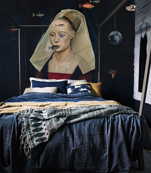 tapety i naklejki ścienne Tapeta Nordic lady
