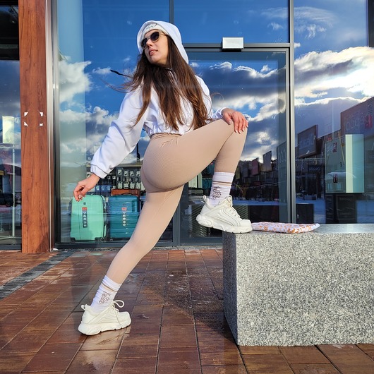 bluza z kapturem damska Bluza sportowa 'Snowflake'