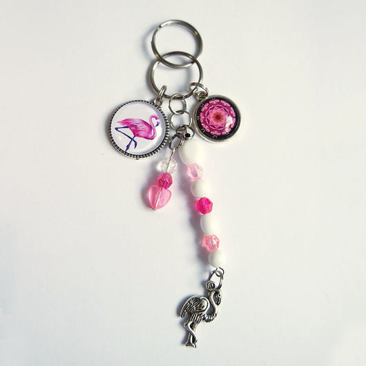 breloki Breloczek - Flaming, mandala