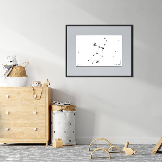grafiki i ilustracje Oprawiona grafika nr 159 - Panna