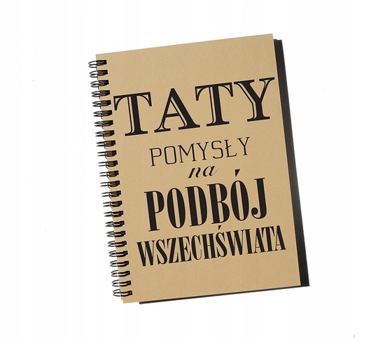 notatniki i albumy Notes pełen pieknych wspomnień, notatnik