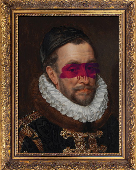 obrazy Pink Mask - dekoracja ścienna