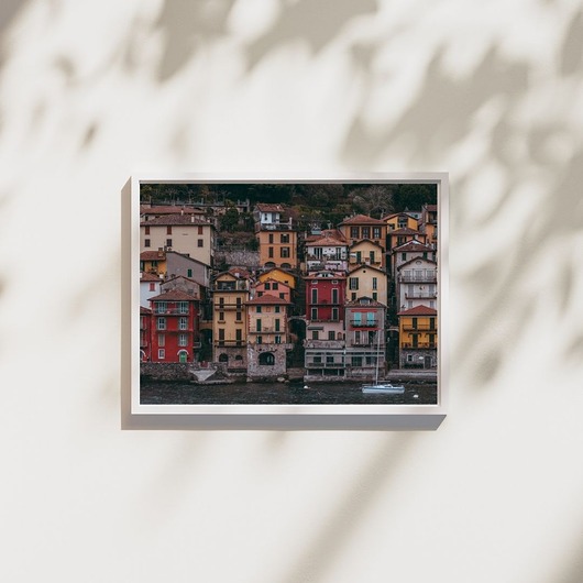 plakaty Jezioro Como, Varenna, plakat, fotografia, plik cyfrowy