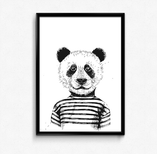 Panda plakat Bury Lis