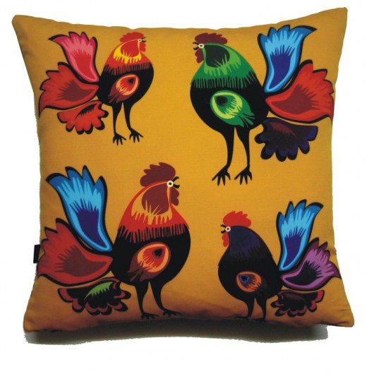 Poduszka inspirowana sztuką ludową Gaul Designs